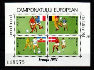 Rumunsko známky 1984 ** fotbal